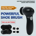thumbnail image 1 of BAOPAI Portable Electric Shoe Polisher and Leather Care Kit with Additional Brush Set for Effective Polishing and Cleaning at Home or Office, 1 of 9