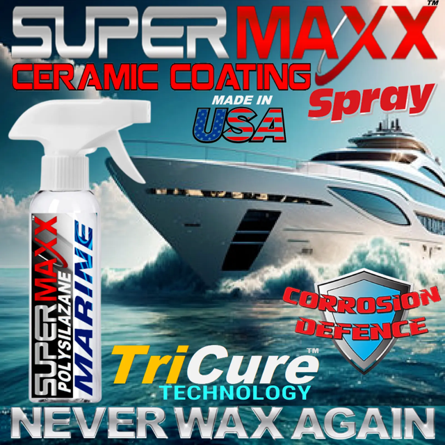 BOAT WAX MARINE CERAMIC COATING TRICURE ADVANCED PROTECTION