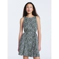 thumbnail image 1 of Free Assembly Women's and Women's Plus Cotton Boatneck Mini Dress, Sizes XS-4X, 1 of 5