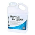 thumbnail image 1 of BOATYARD Polyester Resin Laminating Resin, Fiberglass Cloth, Glassing, 1 Gallon w/MEKP Hardener, Clear Resin Fiberglass KIT, Boat Surfboard Building, Fiberglass Boat Repair KIT, Fiber Glass Resin, 1 of 4
