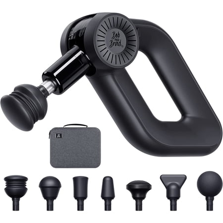 Bob and Brad D6 Handheld Percussion Massage Gun - Deep Tissue Therapy for Pain Relief in Neck Leg Shoulder and Body Neck