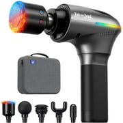 Bob and Brad A2 Pro Percussion Massage Gun with Heat and Cold Therapy Deep Tissue for Athletes Pain Relief,5 Adjustable Speeds,Best Gift,FSA and HSA Eligible