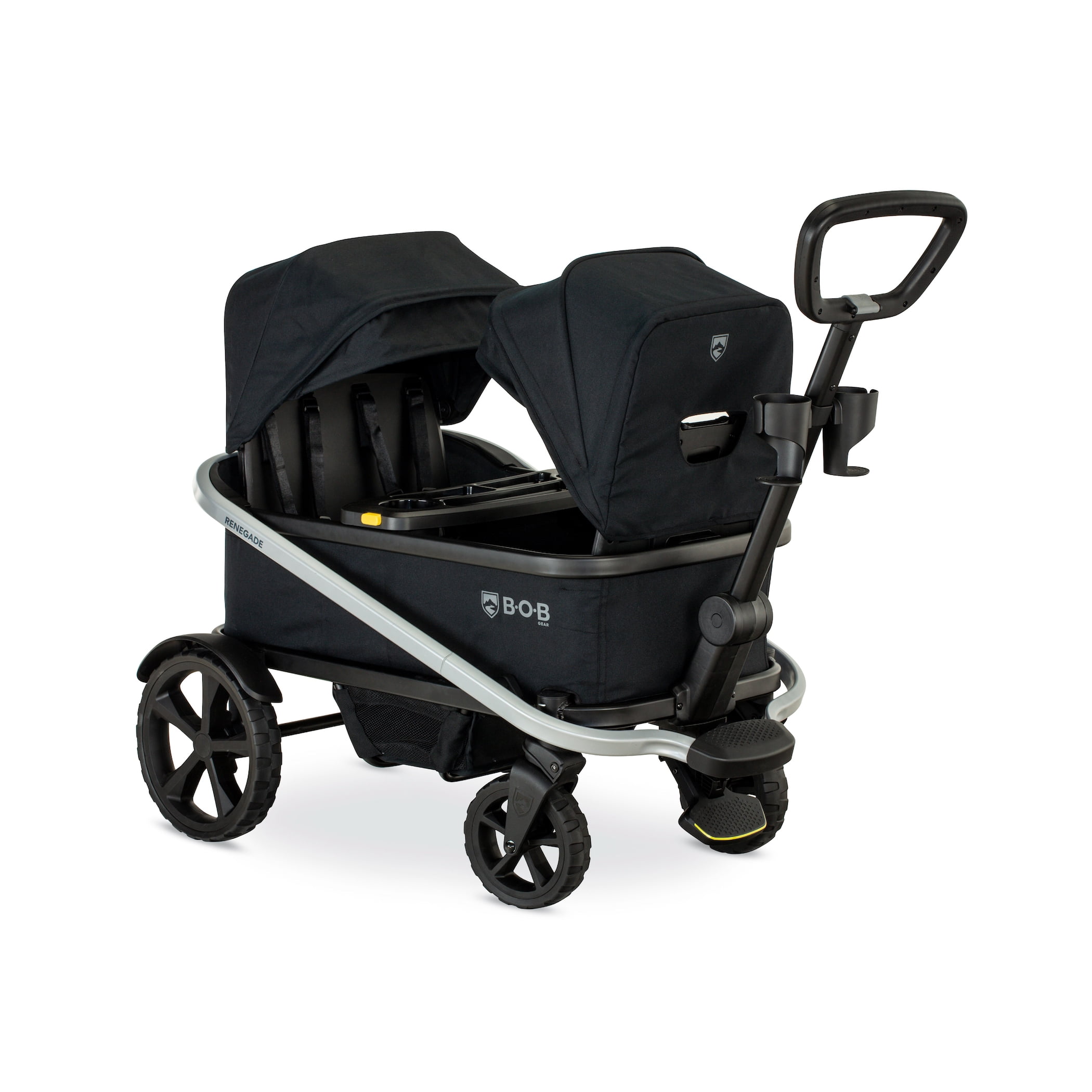 BOB Gear Renegade Canopy Stroller Wagon With 3 Seats and All-Terrain