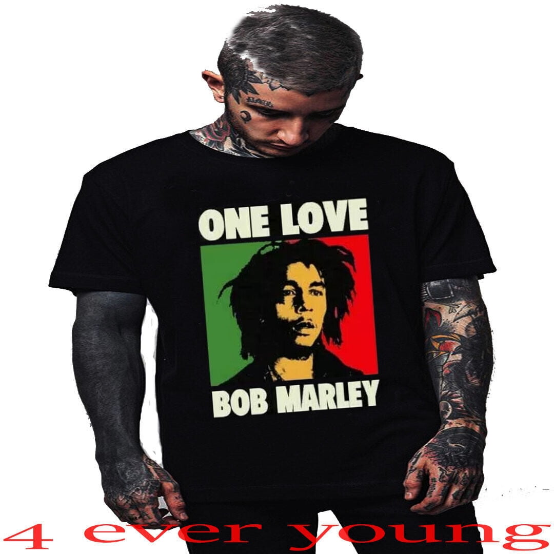 BOB MARLEY ONE LOVE THE CLASSIC ROCK PUNK ROCK T SHIRTS