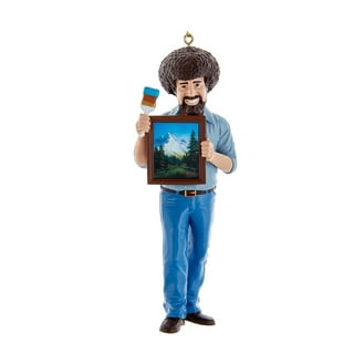 Jerry's Artarama Exclusive set of 6 Bob Ross Oil Painting Set with Easel,  8oz Lavender Brush Cleaner, Acrylic Palette, Brushes, Canvases, and Cleaning  Bucket and screen 