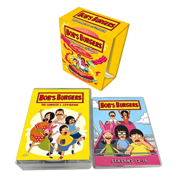 BOBS BURGERS The Complete Series DVD Box Set Seasons 1-16 44-Disc Collection All Episodes Full TV