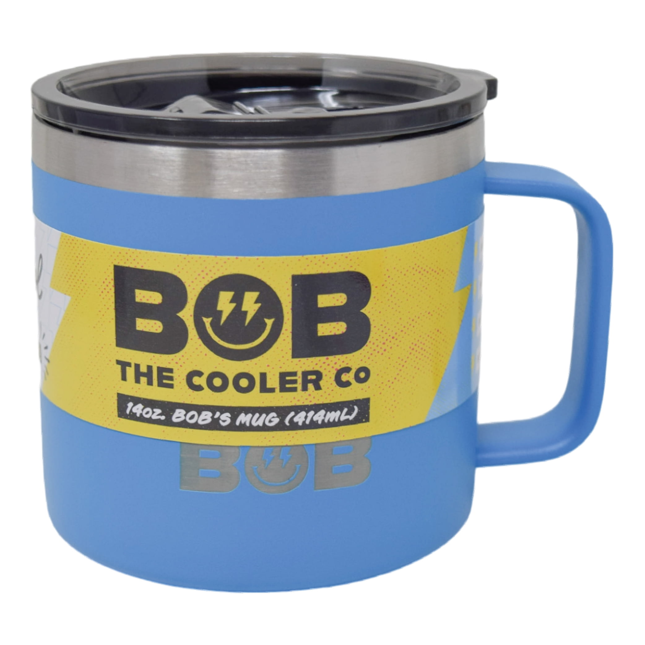 BOB THE COOLER CO 14oz "Bob's Mug" Stainless Steel Double Wall Vacuum