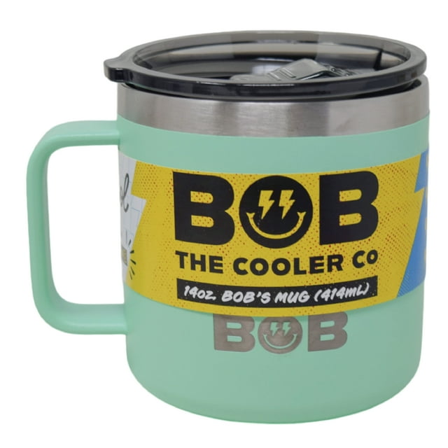 BOB THE COOLER CO 14oz "Bob's Mug" Stainless Steel Double Wall Vacuum