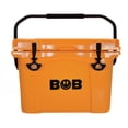 thumbnail image 1 of BOB THE COOLER CO 25QT "The Wingman" Leak-Proof Hard Cooler with Heavy Duty Handle & Built In Lid Latching Bottle Openers - Fits 30 12oz Cans for the Beach, Camping, Tailgating, Sports, & More, 1 of 9
