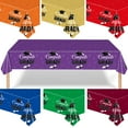 thumbnail image 1 of BOBASNDM Graduation Tablecloth, Congrats Grad Print, 54"x108" Plastic Tablecloths, 1 of 9