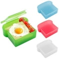 thumbnail image 1 of BOBASNDM Sandwich Box Large Capacity Plastic Lunch Box, 1 of 9