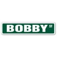 thumbnail image 1 of BOBBY Street Sign Childrens Name Room Sign | Indoor/Outdoor |  36" Wide, 1 of 5