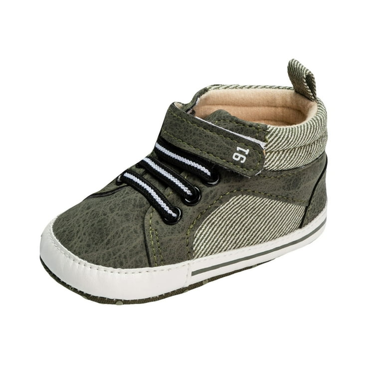 BOBOGOJP Baby Boys Girls Shoes Infant High Tops Ankle Sneakers