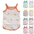 thumbnail image 1 of BOBOGOJP Baby Girl Summer Clothes Boho Linen Sleeveless Smocked Tank Tops Bottom Shorts Set 3Pcs Outfits Watermelon Red for Size 4-5 Years, 1 of 5