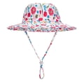 thumbnail image 1 of BOBOGOJP Baby Sun Hat Toddler Beach Swim Hats UPF 50+ Summer Bucket Hat Kids Infant Wide Brim Adjustable Sun Hat for Baby Boy Girls, 1 of 5