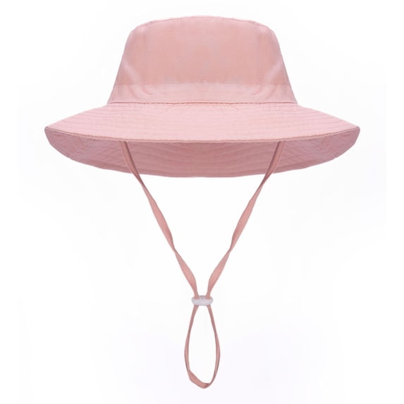 BOBOGOJP Baby Sun Hat Toddler Beach Swim Hats UPF 50+ Summer Bucket Hat Kids Infant Wide Brim Adjustable Sun Hat for Baby Boy Girls