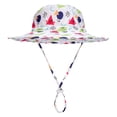 thumbnail image 1 of BOBOGOJP Baby Sun Hat Toddler Beach Swim Hats UPF 50+ Summer Bucket Hat Kids Infant Wide Brim Adjustable Sun Hat for Baby Boy Girls, 1 of 5