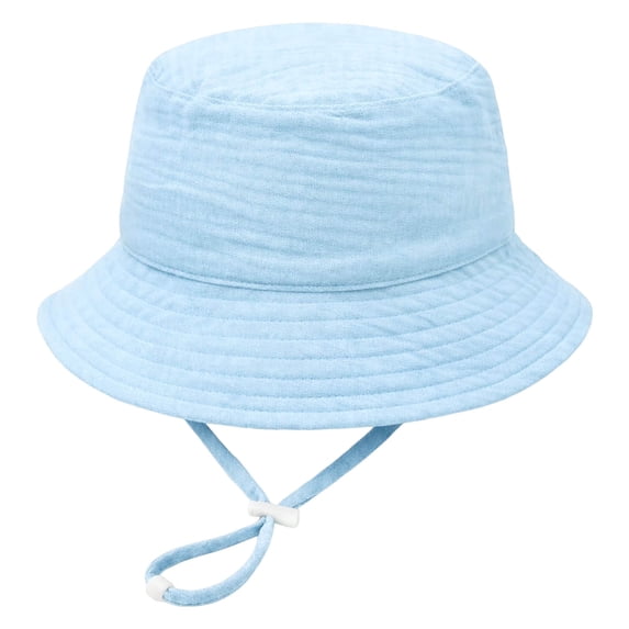 BOBOGOJP Baby Toddler Infant Girls Bucket Sun Hats Protection Beach UPF 50+ Toddler Wide Brim Bucket Summer Hats