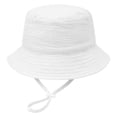 thumbnail image 1 of BOBOGOJP Baby Toddler Infant Girls Bucket Sun Hats Protection Beach UPF 50+ Toddler Wide Brim Bucket Summer Hats, 1 of 3