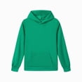 thumbnail image 1 of BOBOGOJP Fleece Hoodies for Girls Unisex Cotton Loose Sweatshirts Casual Long Sleeve Pullover Tops with Pockets 7-16Years Green,Size 2-3 Years, 1 of 5