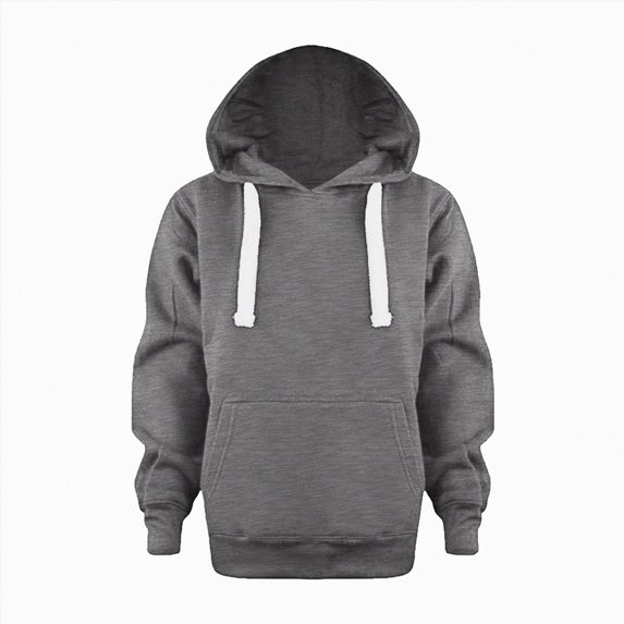 BOBOGOJP Hoodies For Boys Slim Fit Solid Color Hooded Sweatshirt With Pockets | Preppy Casual Long Sleeve Comfy Pullover Top Fall Winter (Grey, 5-6 Years)