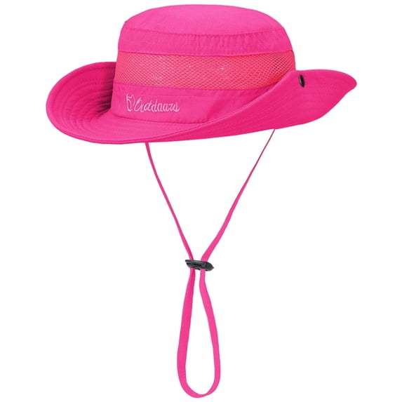 BOBOGOJP Kids Sun Hat UPF 50+ Sun Protective Bucket Hat for Kids Boys Girls Wide Brim Summer Beach Fishing Safari Adjustable Hat