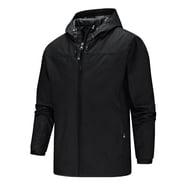 Weatherproof Midweight Softshell Jackets For Men - Water Resistant Zip