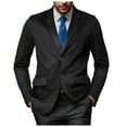BOBOGOJP Men's Sport Coats and Blazers Regular Fit 2 Buttons Suit
