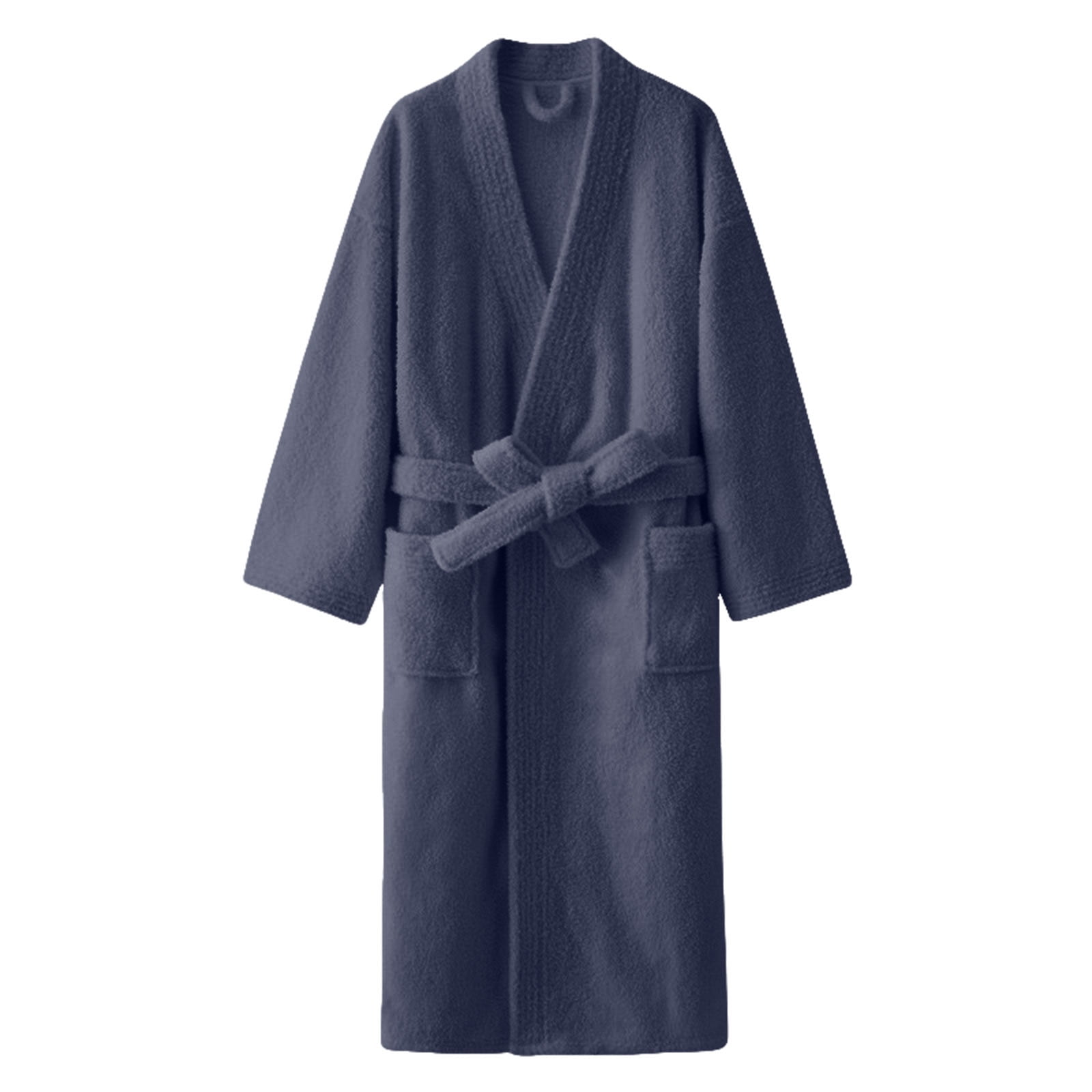 BOBOGOJP Mens Robe, Cotton Terry Cloth Bathrobe, Soft Bath Robe for Men ...
