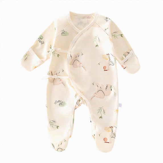 BOBOGOJP Newborn Baby Boy Girl Easter Rabbit Jumpsuit Long Sleeve Oblique Zipper Romper Bunny One Piece Overall Outfit Black for Size 0-1 Months