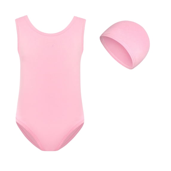 BOBOGOJP Tween Girls Swimsuits Summer Teen Girl Ruffle Sleeveless One Piece Bathing Suit Size 6-15 Years Pink for Size 7-8 Years