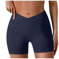 thumbnail image 1 of BOBOGOJP Womens Swim Shorts Bathing Suits Bottoms Swimsuit Bottoms(Available in Plus) Dark Blue for Size S, 1 of 7