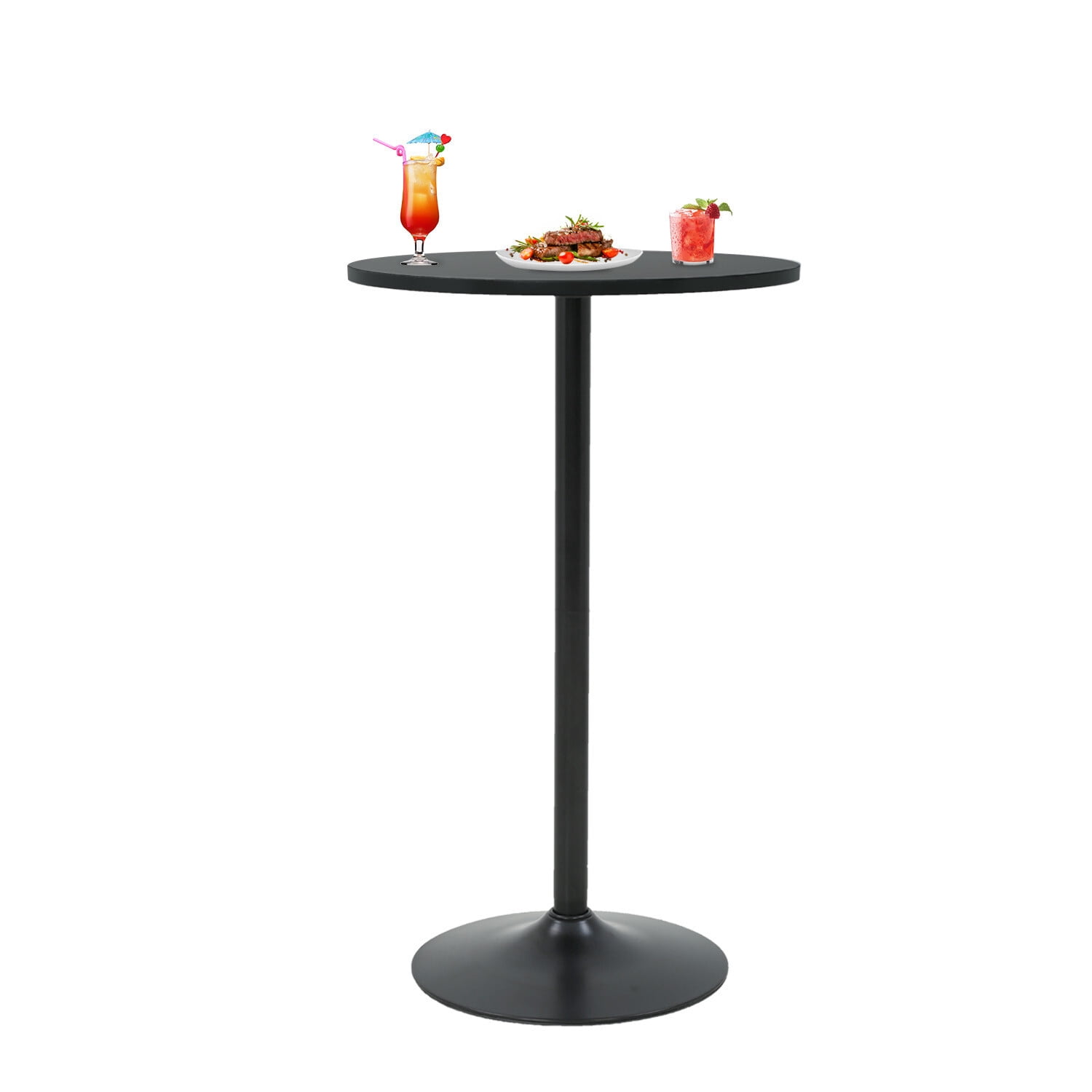 BOBOKY 40 Inch Modern Pub Bar Table with Hydraulic Lift for Dining Room ...