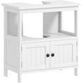 thumbnail image 1 of BOBOKY Pedestal Sink Storage Cabinet, Bathroom Under Sink Cabinet with 2 Doors and Open Shelf, Bathroom Vanity, 11.75"D x 23.5"W x 23.5"H,White, 1 of 8