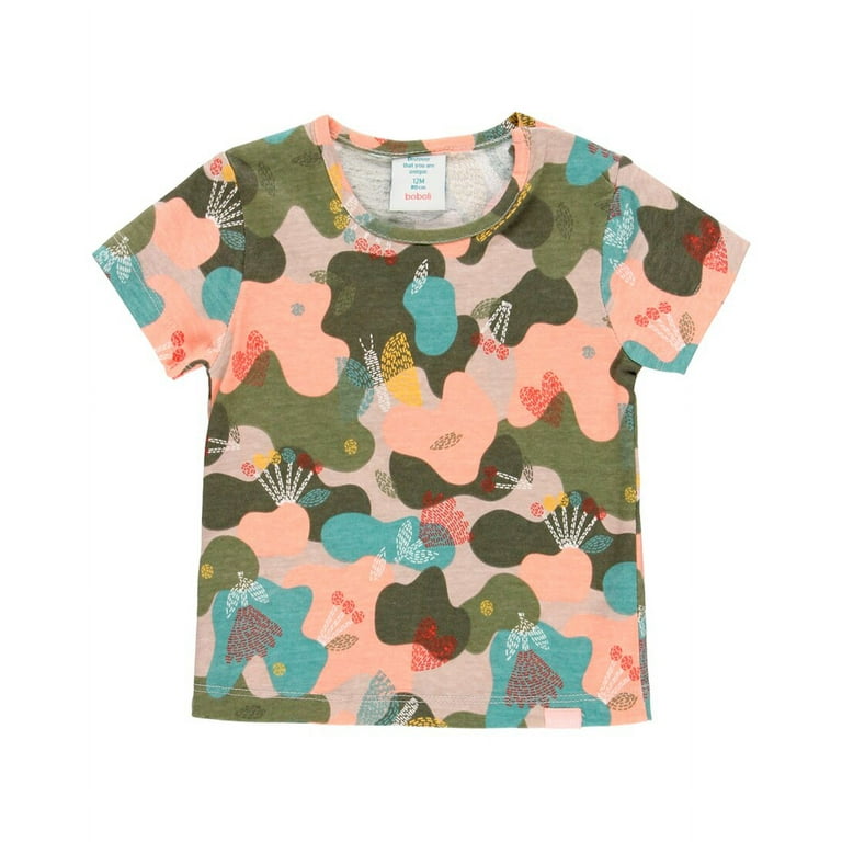 Girls sales camo shirt