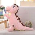 thumbnail image 1 of BOBOMOTI Dinosaurs Plush Toy Pillow, Cute Dinosaur Stuffed Animals Doll, Gift for Kids Boys Halloween, Christmas, Thanksgiving, Birthdays, 1 of 4