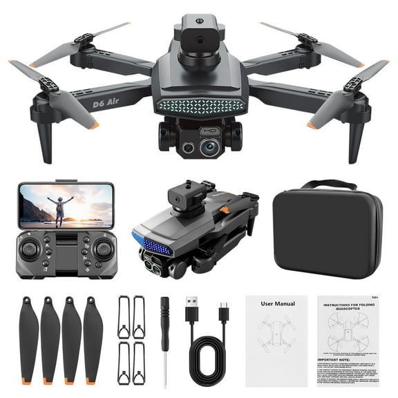 BOBOMOTI Drone for Adults -camera Folding UAV 4K HD Aerial Photography Drone 5G WIFI Transmission Drone Brushless Motor Mobile Phone Control Multiple Flight Modes