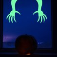 thumbnail image 1 of BOBOMOTI Halloween Decorations Clearance Halloween Fluorescent Window Clings Removable for School Shop Home Decor/Indoor Party Decorations, 1 of 5