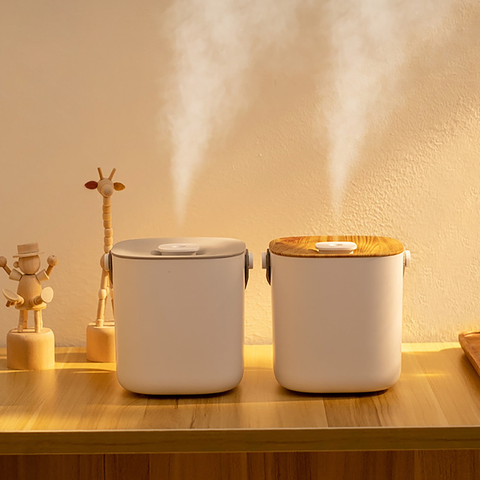BOBOMOTI Humidifier for Room Baby Quiet Cool Mist Air Humidifier Essential Oil Diffuser Clearance