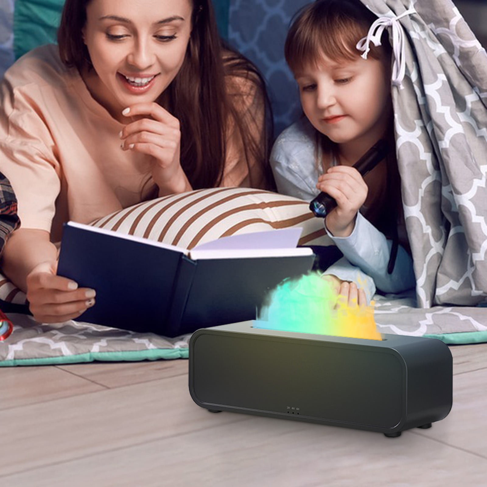 BOBOMOTI Humidifier for Room Baby Top Fill Cool Mist Humidifier Ultra Quiet Humidistat Aromatherapy Diffuser Clearance
