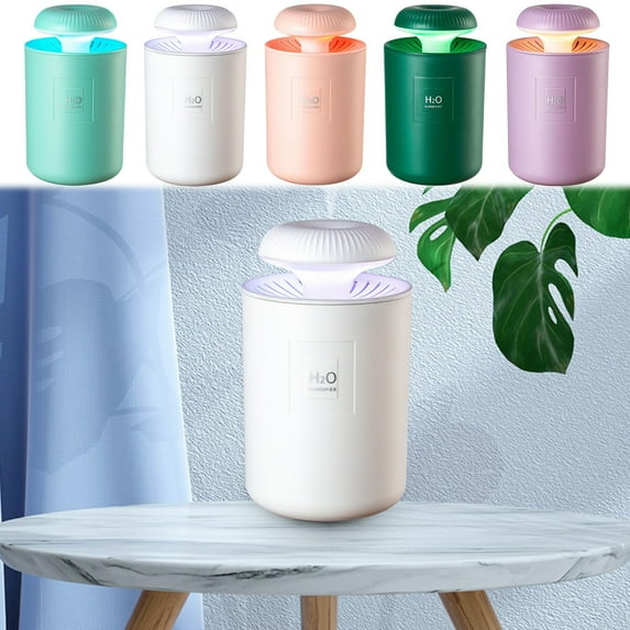BOBOMOTI Humidifiers for Bedroom Cool Mist Top-Fill Ultra-Quiet Humidistat for Baby Nursery Plants Essential Oil Diffuser Clearance