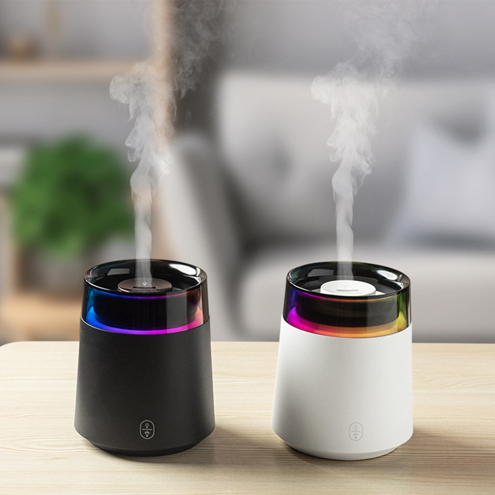 BOBOMOTI Humidifiers for Home Cool Mist Top-Fill Ultra-Quiet Humidistat for Baby Nursery Plants Aromatherapy Diffuser Clearance