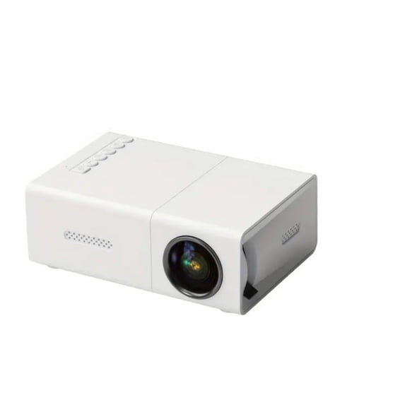 BOBOMOTI Projector Clearacne 1080P Portable Projector for Bedroom Compatible with iOS/Android/Laptop/HDMI/PC/TV Stick/USB