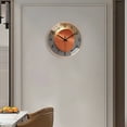 thumbnail image 1 of BOBOMOTI Round Wall Clock for Living Room Decor Silent Non-Ticking Quartz Wall Clocks Battery Operated Kitchen Clock Under $10, 1 of 8