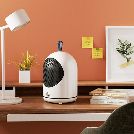 BOBOMOTI Space Heater Clearance Portable Small Electric Heater Safe and Quiet Ceramic Heater Fan for Office Bedroom
