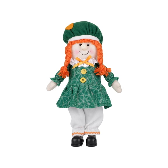 BOBOMOTI St Patricks Day Gnomes Decorations Handmade Green Irish Gnome Scandinavian Tomte Leprechaun Saint Patrick's Day Irish Decorations Table Ornament
