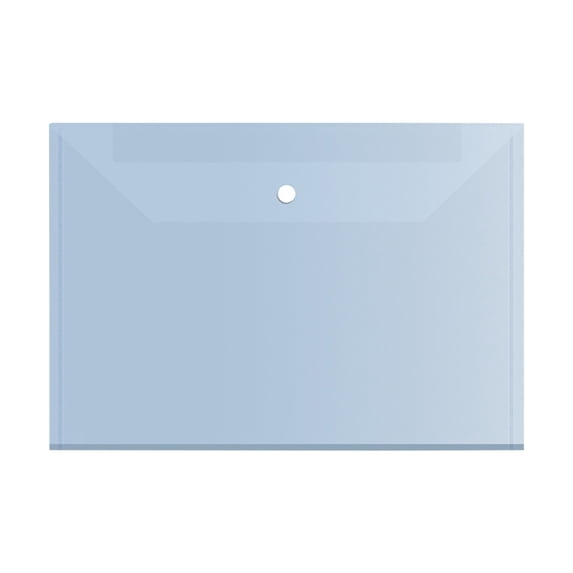BOBOMOTI Transparent File Folder Expanding File Bag File Organizer Fit Letter/A4 Size, School Office Supplies