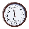 thumbnail image 1 of BOBOMOTI Wall Clock Silent 9 Inch Round Wall Clocks Battery Operated Clocks for Kitchen Office Bathroom Bedroom Wall Clock Under $40, 1 of 3