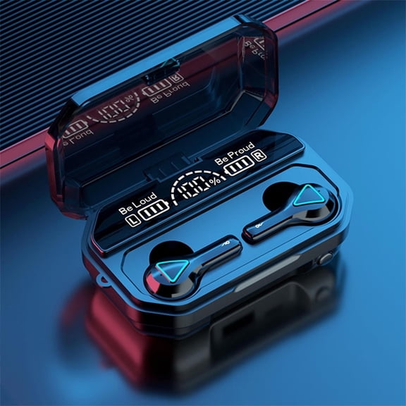 BOBOMTOI Earbuds Bluetooth A15 Wireless Headset Bluetooth 5.1 Sport Headset Portable Charging Box