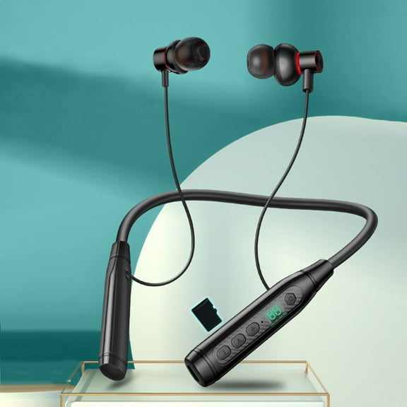 BOBOMTOI Earbuds Bluetooth Bluetooth Headphones, LED Digital Display, Intelligent Noise Reduction, HIFI Surround Sound Effect, Large Capacity Battery, No Sense Delay, Stable Transmission